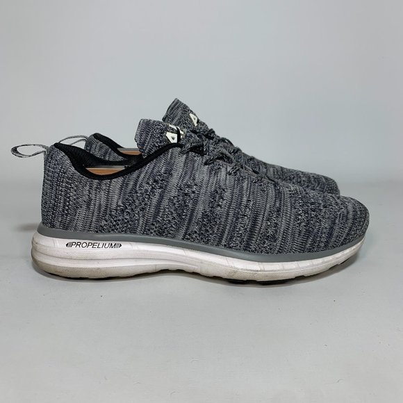 APL Techloom Pro Heather Gray Knit Running Athletic Shoes Sneakers Womens Size 7 - Picture 1 of 8